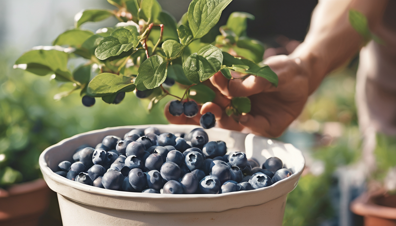 Yaban Mersini Saksısında Verim Almanın En İyi Yolları