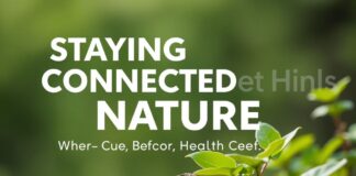 Doğa ile İletişimde Kalmak: Sağlığınızı Artıran Yollar Staying Connected with Nature: Ways to Boost Your Health