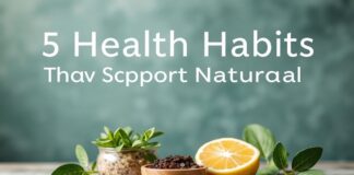 Doğal İyileşmeyi Destekleyen 5 Sağlık Alışkanlığı 5 Health Habits That Support Natural Healing