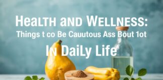 Sağlık ve Wellness: Günlük Hayatta Dikkatli Olmanız Gerekenler Health and Wellness: Things to Be Cautious About in Daily Life