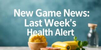 Yeni Oyun Haberleri: Sağlığınıza Dikkat Çeken Geçen Hafta New Game News: Last Week's Health Alert